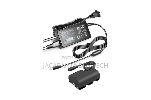 Dummy Battery and Adapter Canon Lp-E6 Battery Dc Coupler - thumbnail 2