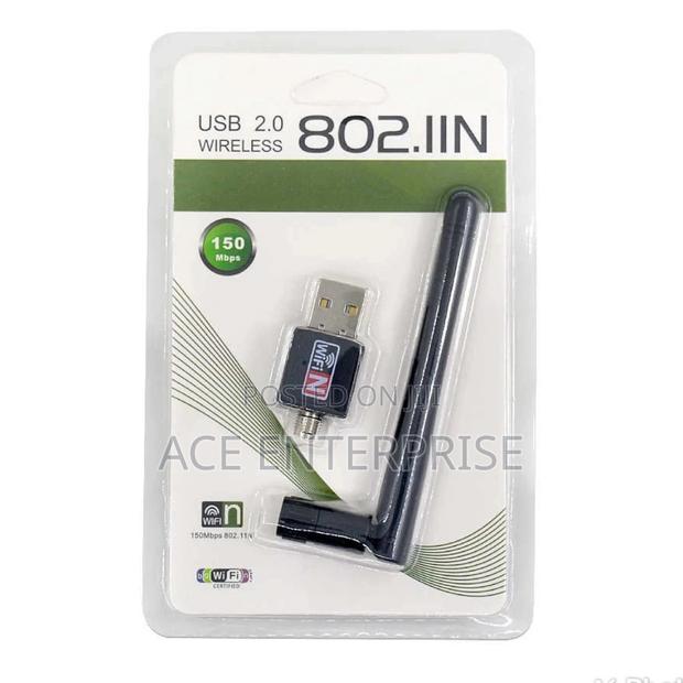 300 Mbs Wifi Dongle With Antannae - main view