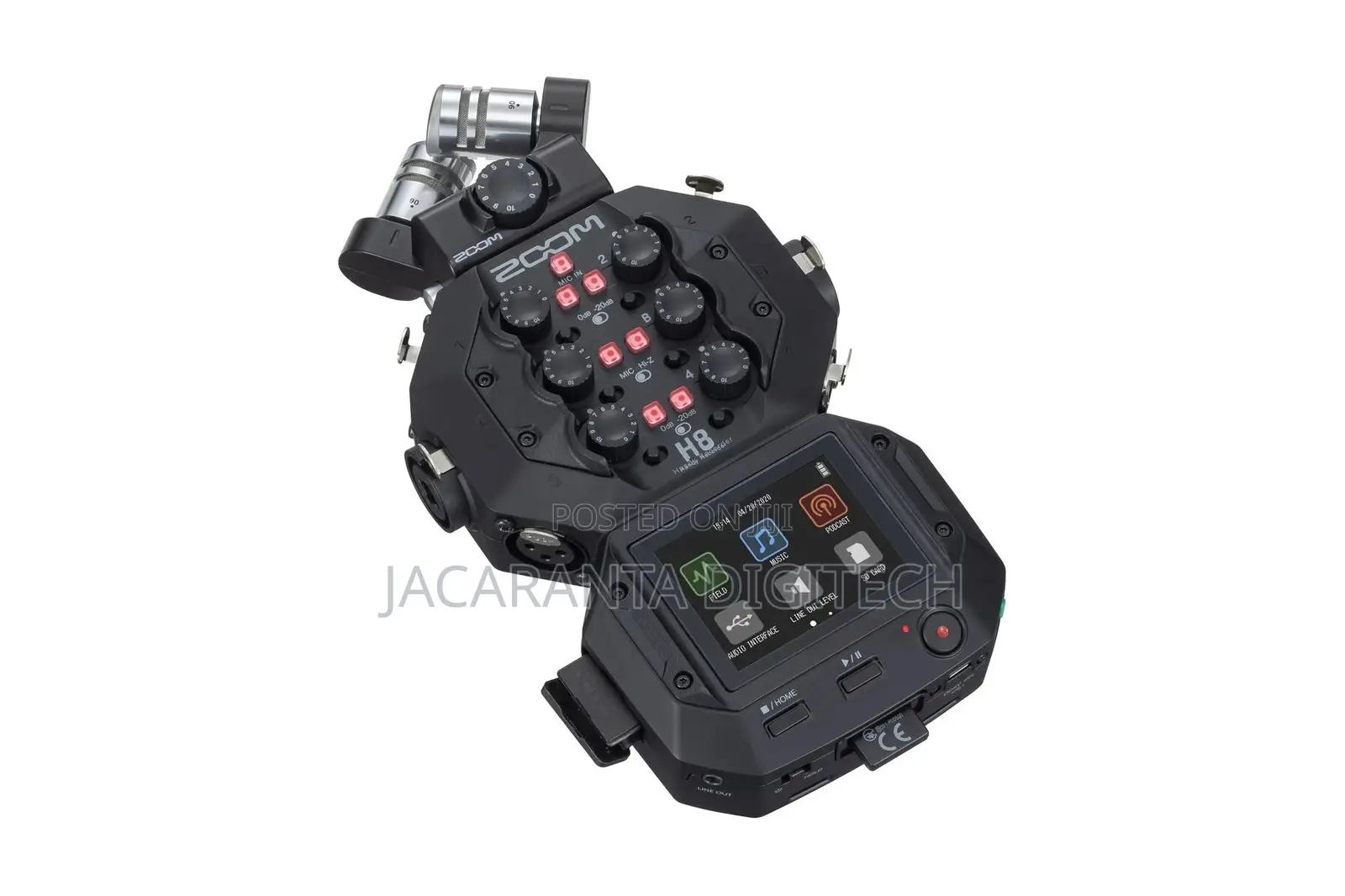 Zoom H8 8-input / 12-track Portable Handy Recorder