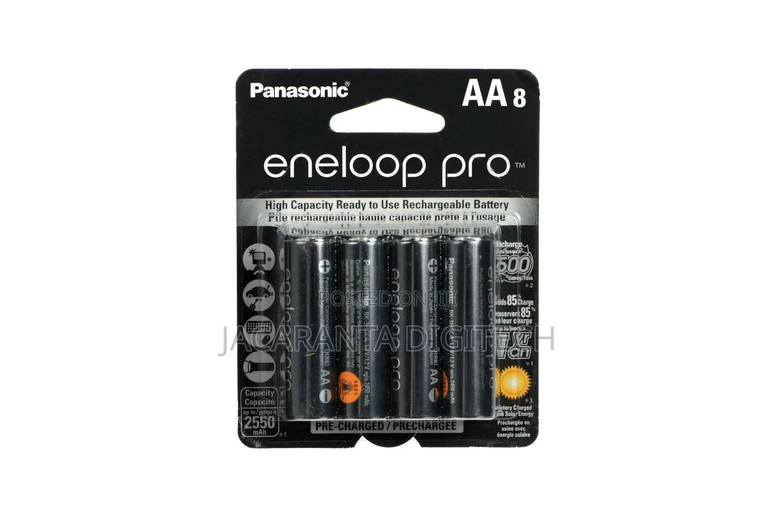 4x Panasonic Eneloop Pro Aa Rechargeable Batteries