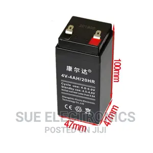 Rechargeable Battery 4v 4ah Lead Acid