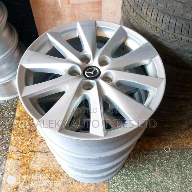 Mazda Silver Original Rims 17 Inch Set - main view