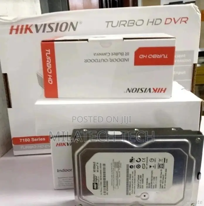 Hikvision Camera 4 Camera Complete Kit