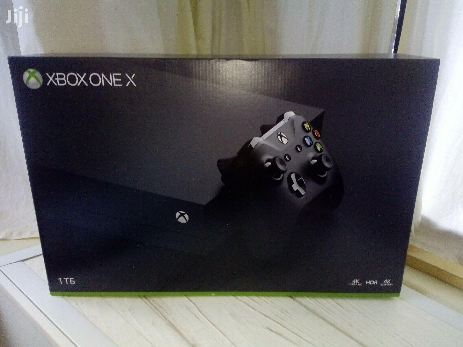 Microsoft Xbox One X 1TB Console - Black