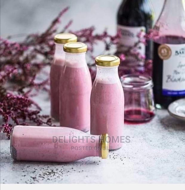 6pcs Glass Bottles 500ml - thumbnail 4