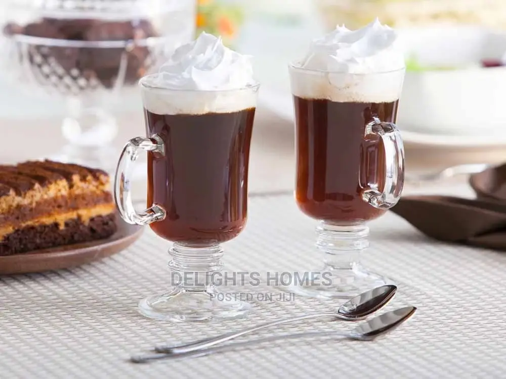 *Irish Glass Cup /6pcs*