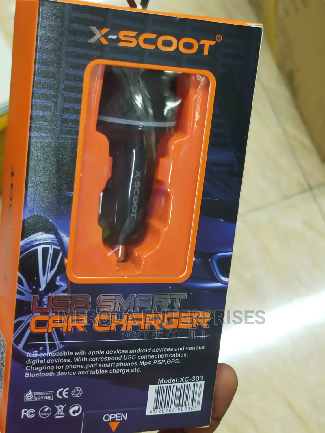 X-Scoot USB Smart Car Charger