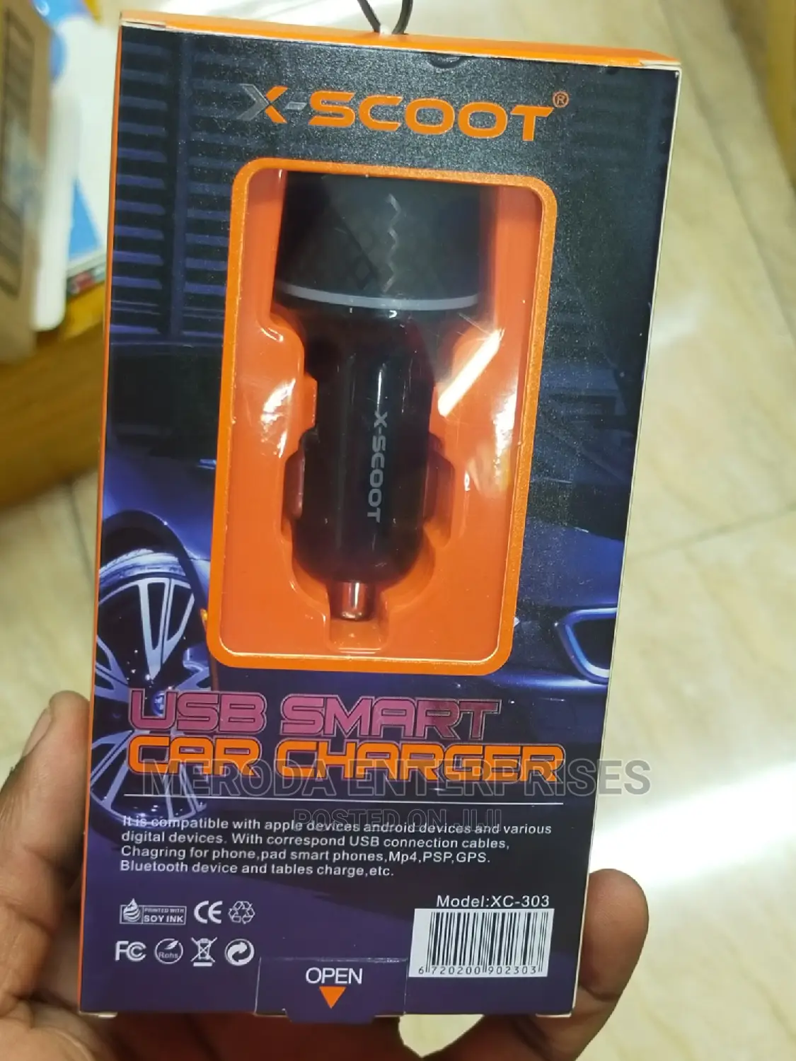 X-Scoot Smart Car Charger