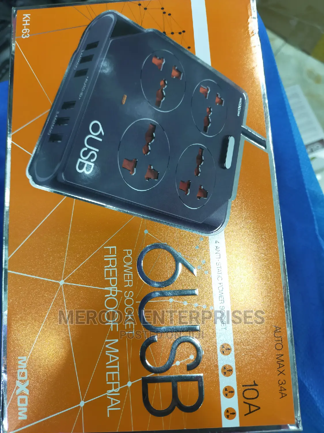 6 Usb Power Sockets