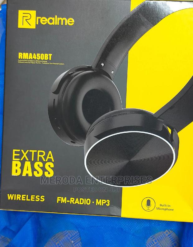 Realme Wireless Headphones. - main view