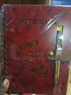 Super Classy Notebooks, Hard Cover + Free Pen