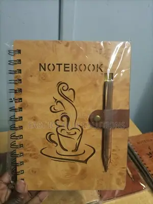 Vintage Spiral Notebook Fine Art Print Antique Illustration