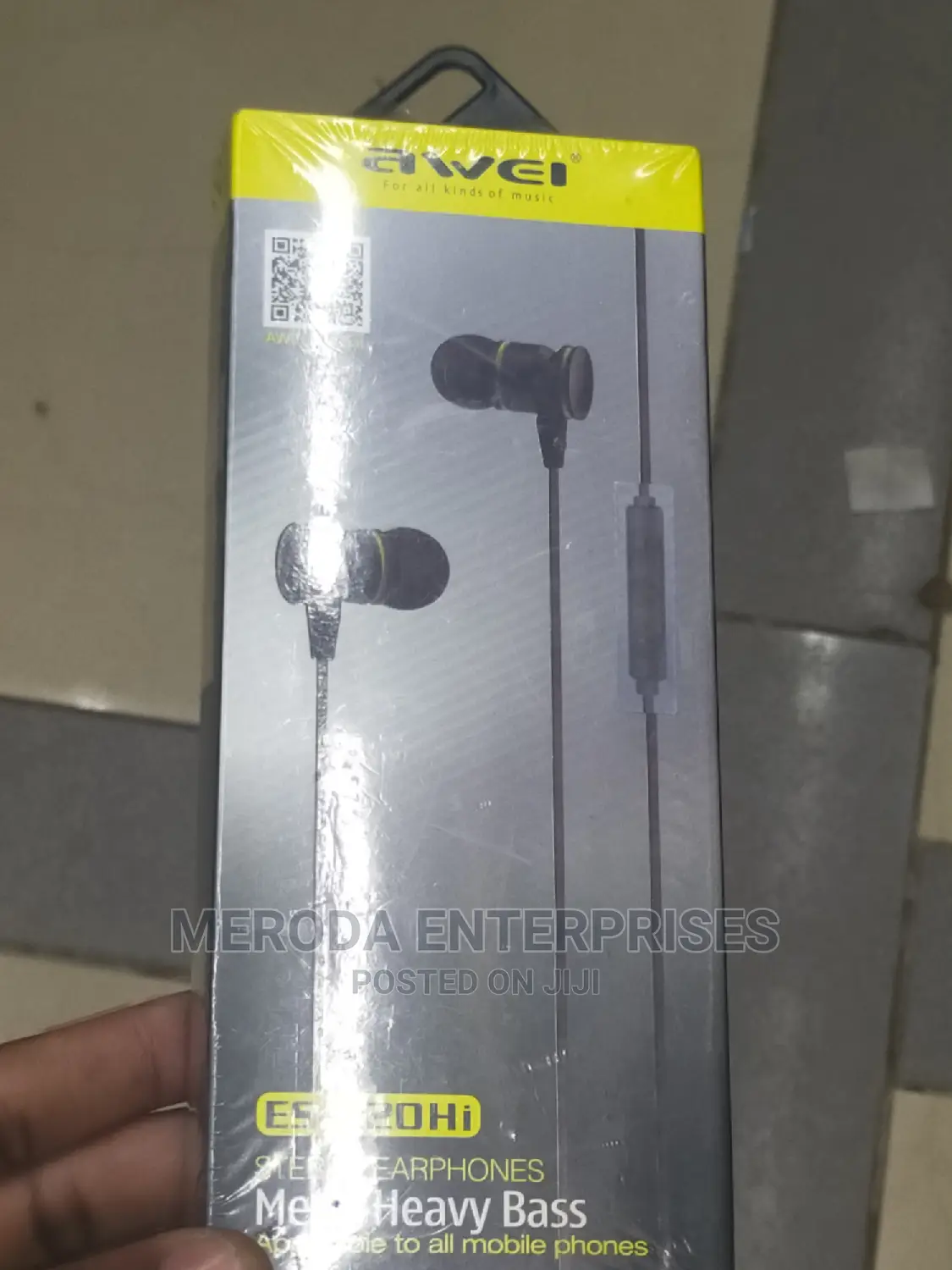 Metal Heavy Bass Earphones