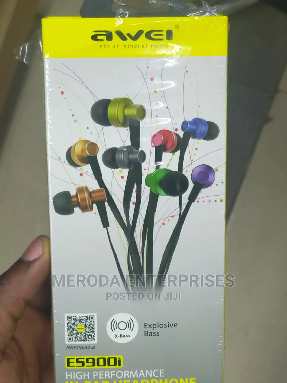 Explosive Bass in Ear Earphones