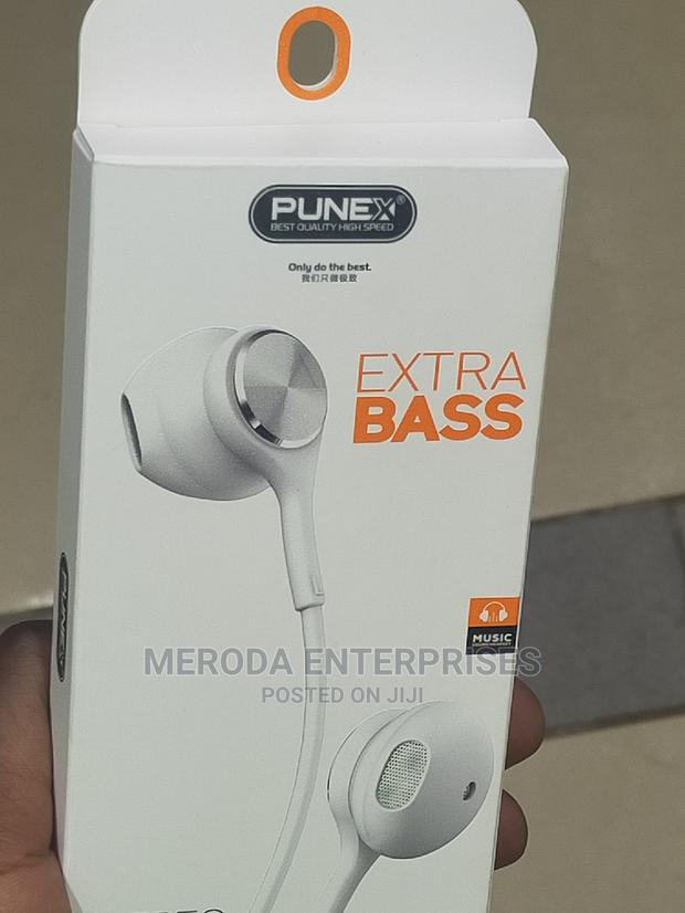 Punex High Quality Extra Bass Earphones - main view