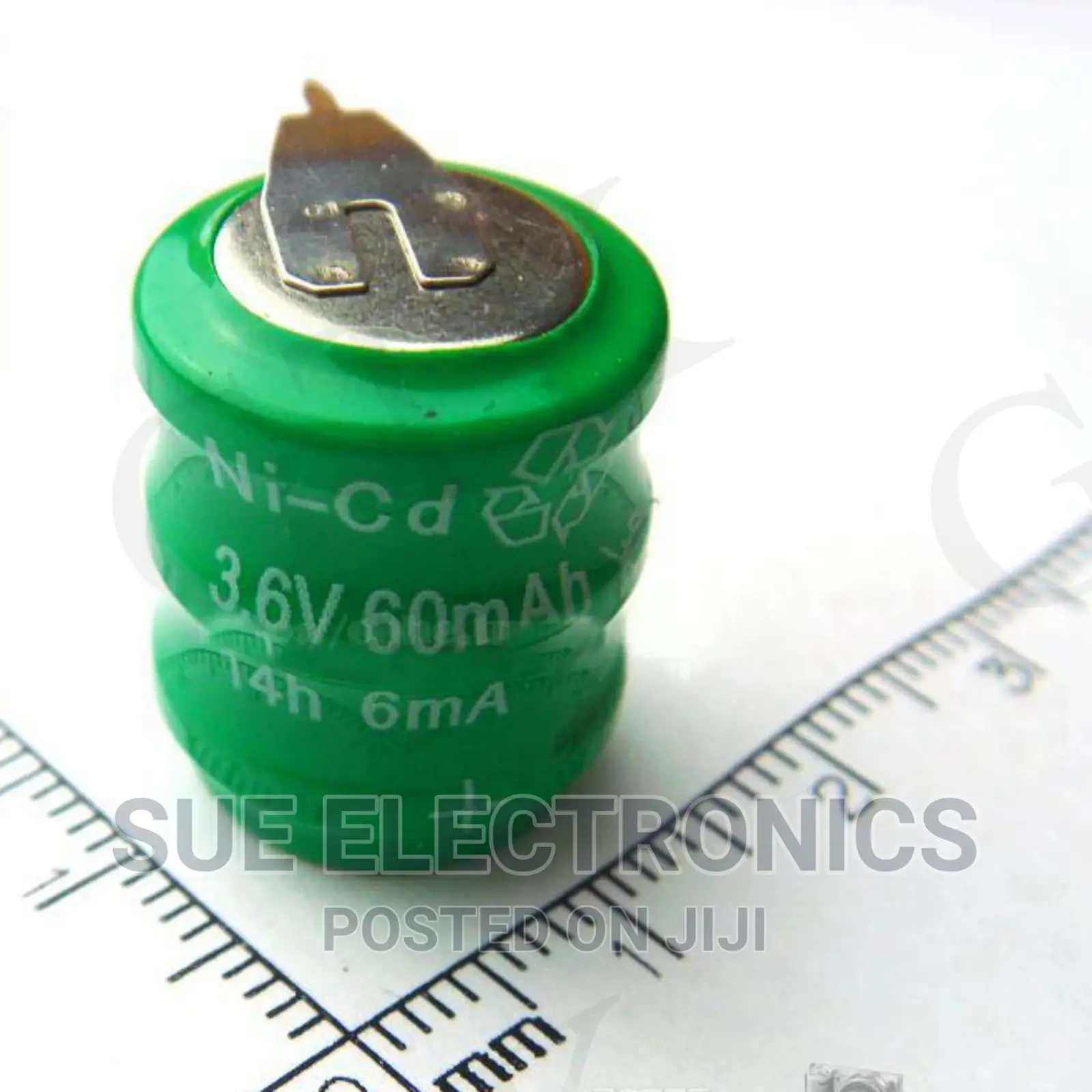 Battery 3.6V 60mah Ni-Mh Rechargeable