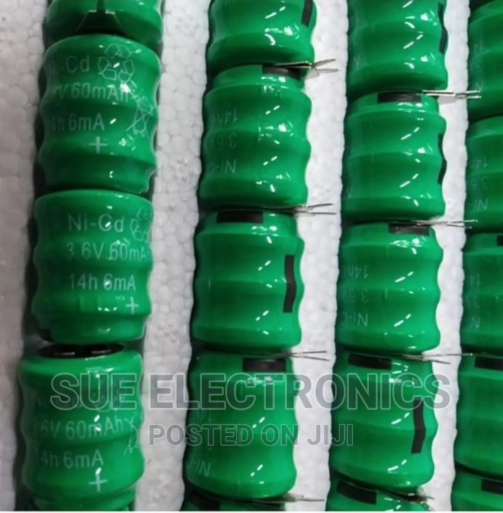 Battery 3.6V 60mah Ni-Mh Rechargeable