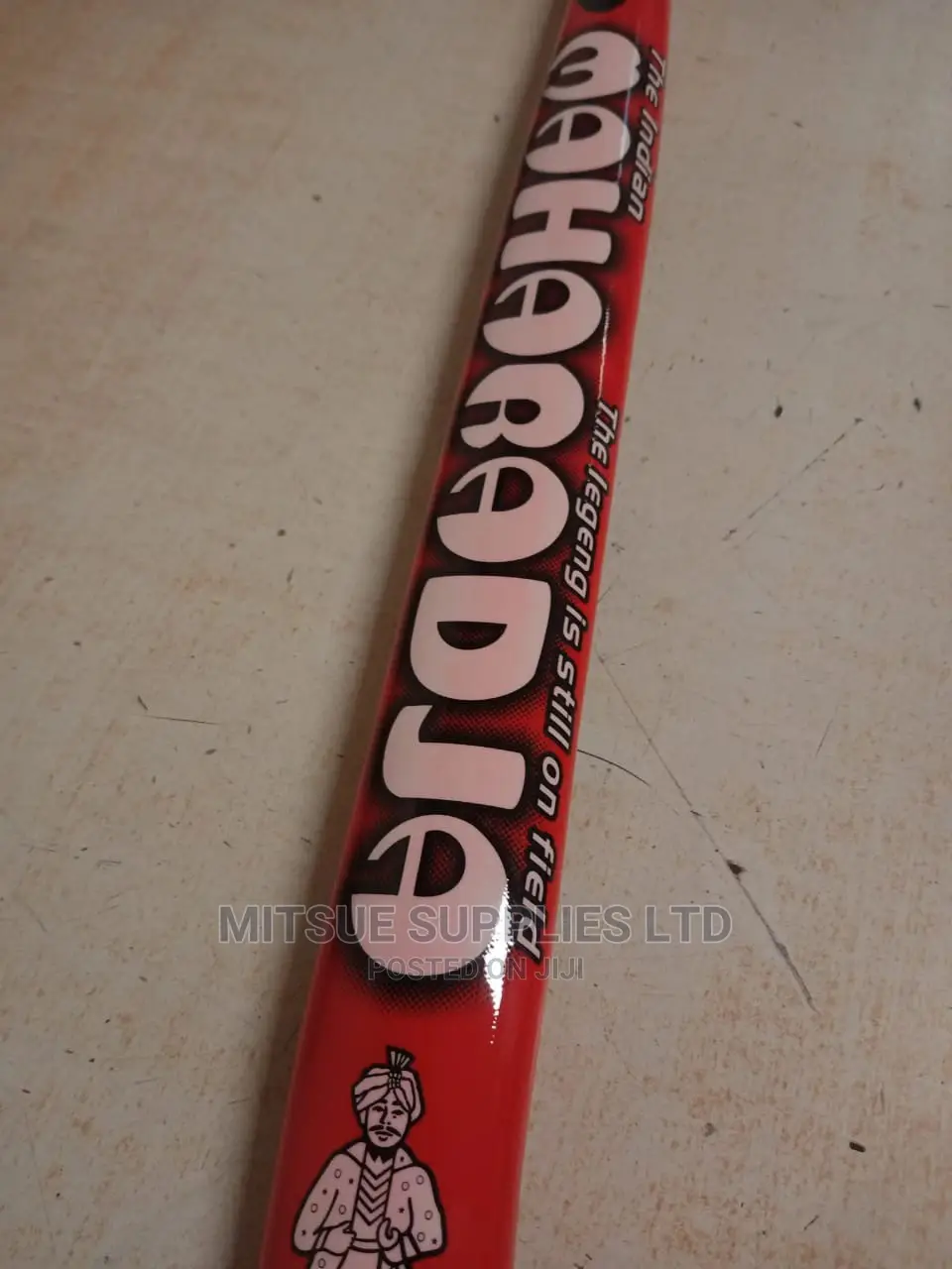 Maharaja Red Sword Hockey Stick 36''. Wooden