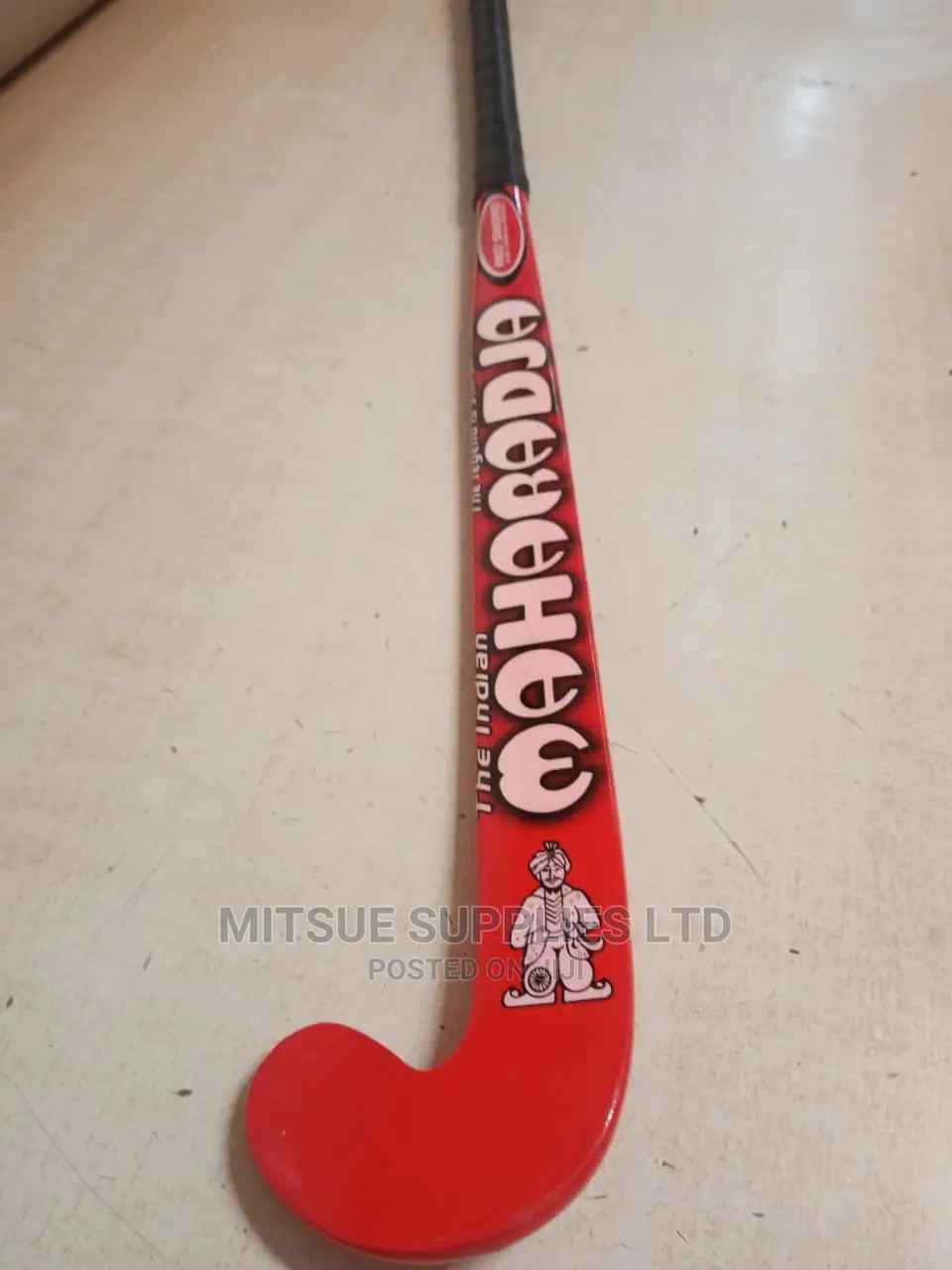 Maharaja Red Sword Hockey Stick 36''. Wooden