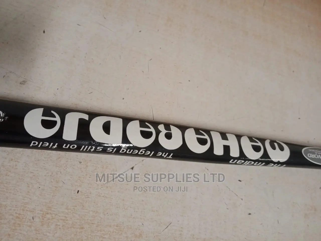 Hockey Stick Maharadja Black Sword Triple Glass Fiber 36"