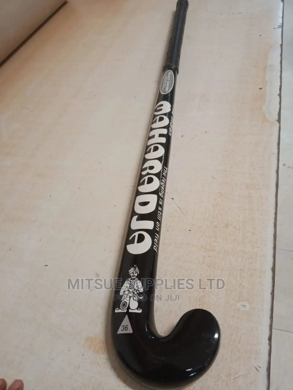 Hockey Stick Maharadja Black Sword Triple Glass Fiber 36"