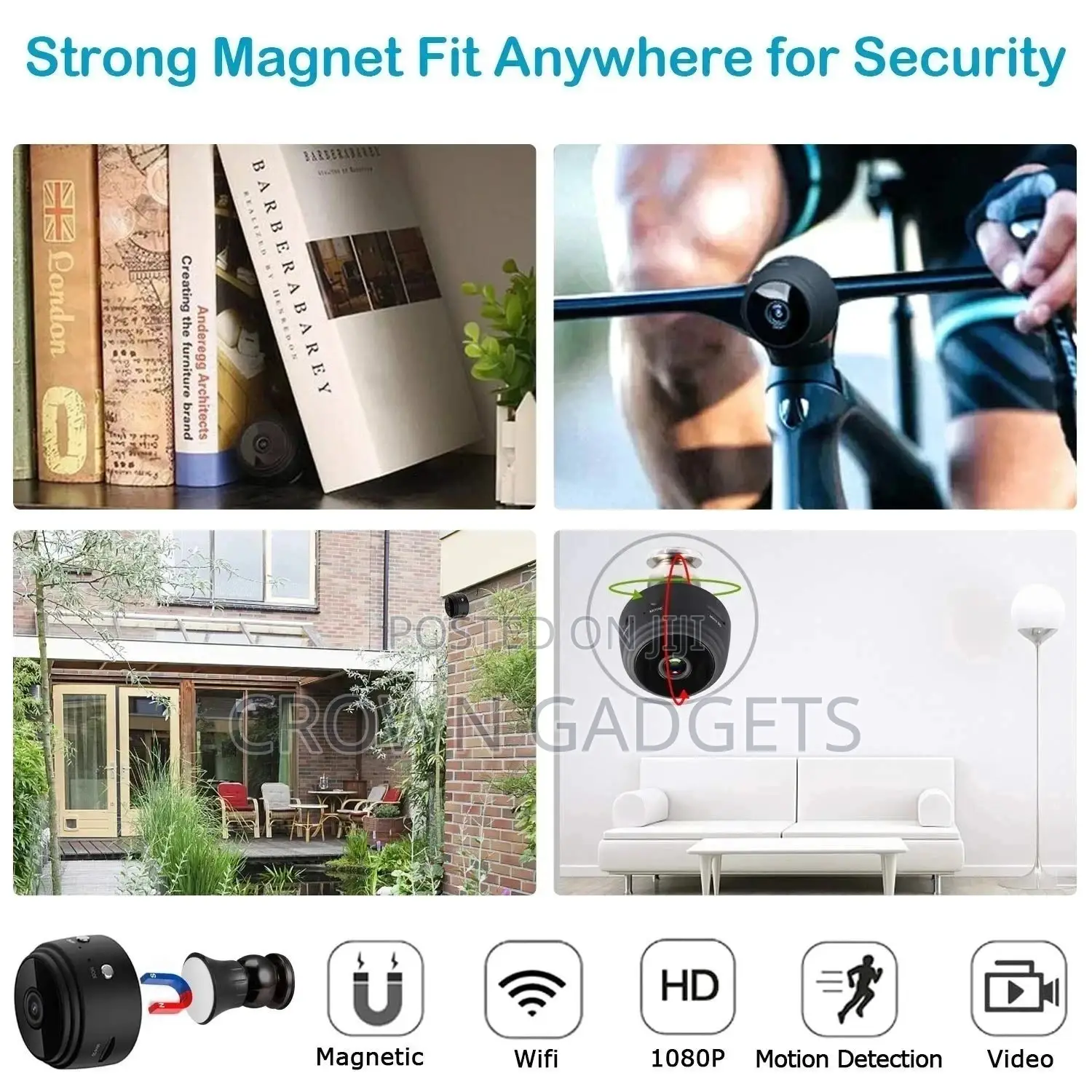 A9 1080P Mini Camera Wifi Smart Home Micro