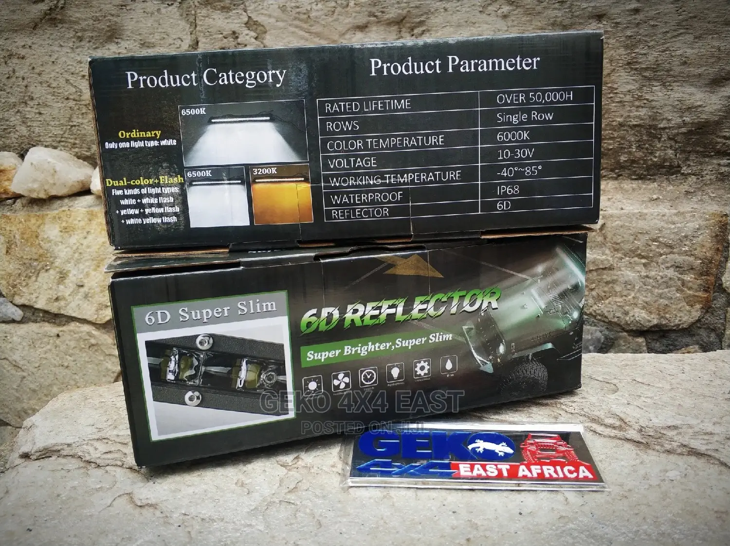LED BAR, 8 INCH 18W Super Slim Single Row. PAIR 32wattts
