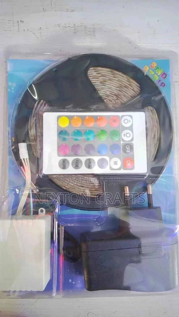 LED RGB Strip Light (5 Metre With IR Remote Controller) - main view