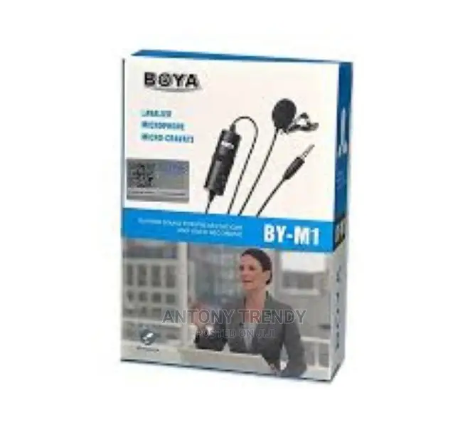 Boya M1 (19 Feet Cable) Microphone - Black