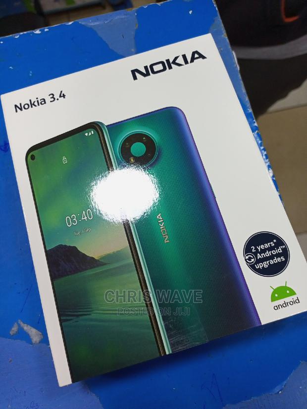 New Nokia 3.4 64GB Black - main view