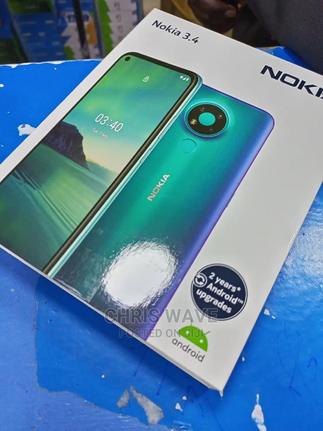 New Nokia 3.4 64GB Black