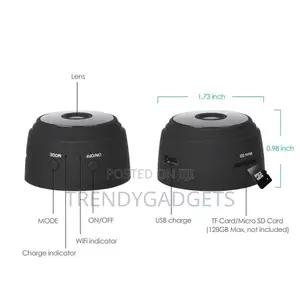 A9 Wifi 1080P Full HD Night Vision Spy Camera for Home