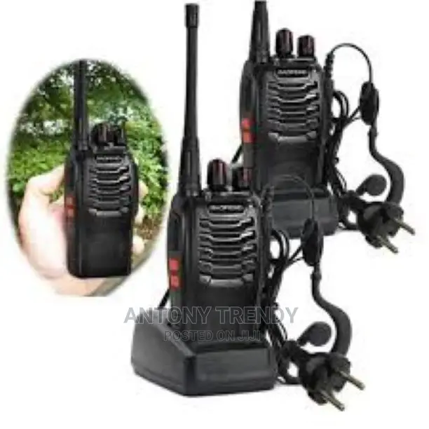 1 Pc Baofeng Walkie-Talkies Bf-888s Plus Long-Range Two-Way