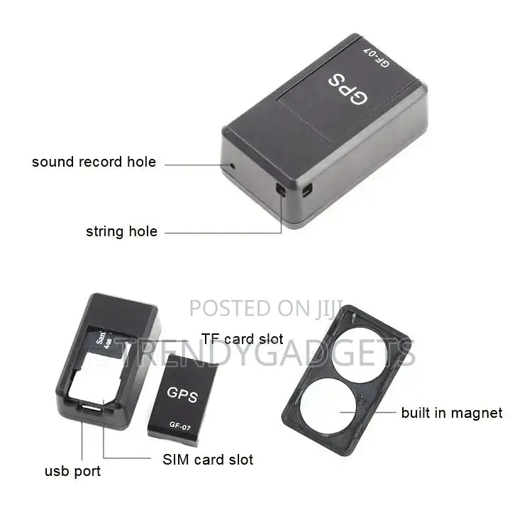 Advanced GPS Tracker GF-07 Magnetic - GPS Locator