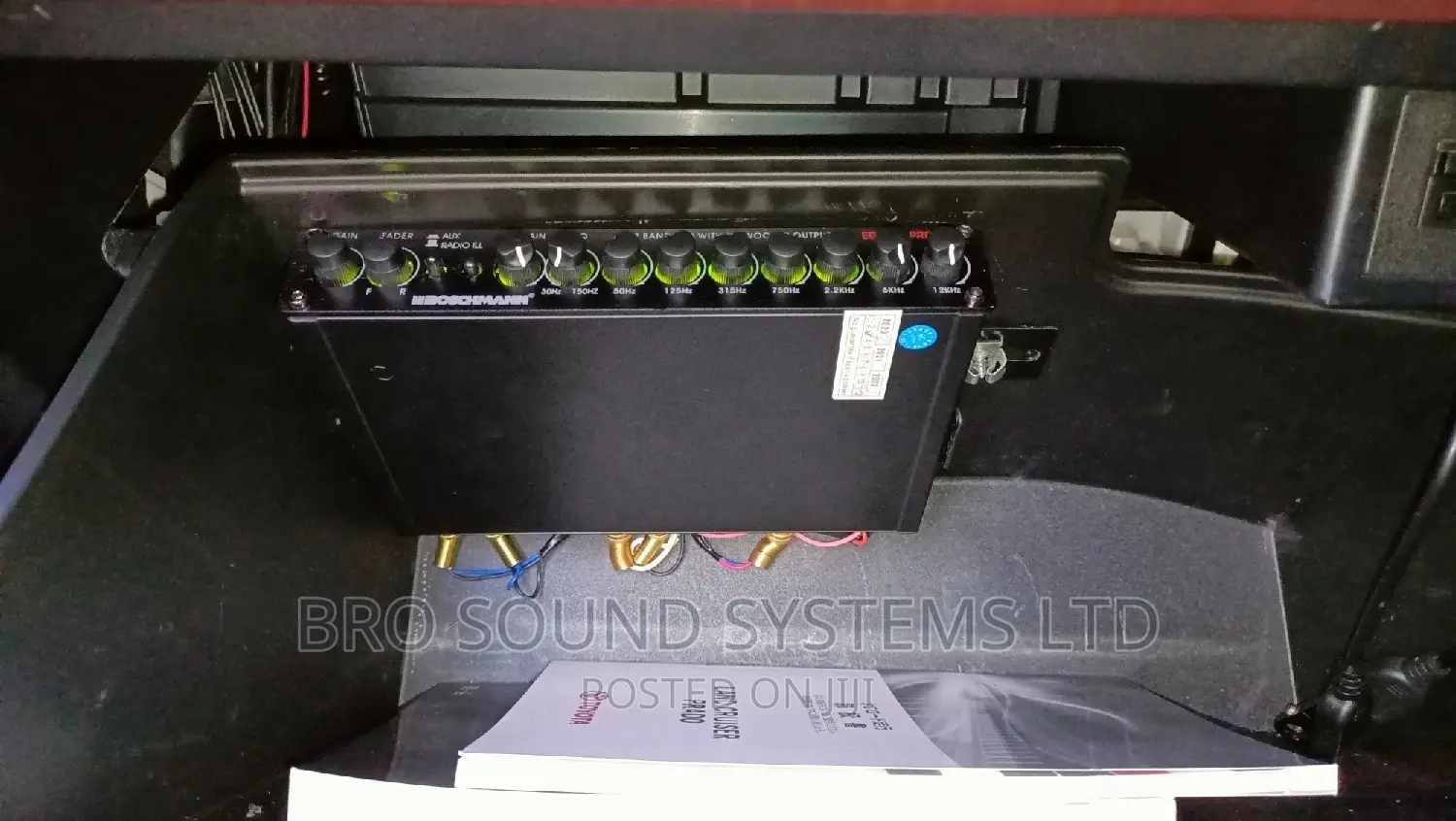 Car Sound System Installation