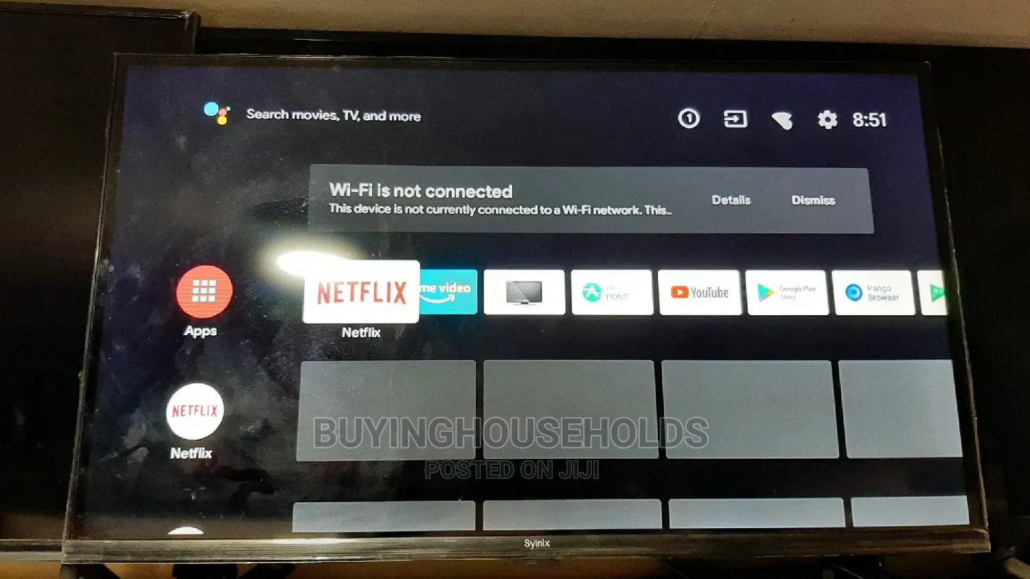 Infinix 32 Inch Smart Android Tv
