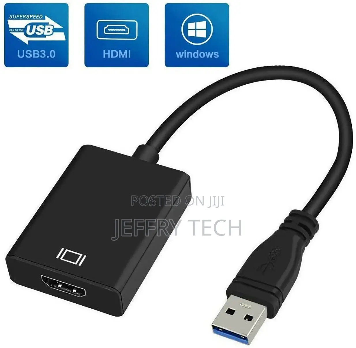 USB 3.0 to HDMI Adapter 1080P Video Graphics Cable Adapter F