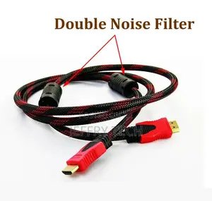 Braided HDMI Cable With Magnetic Rings HDTV HD 4K 10M