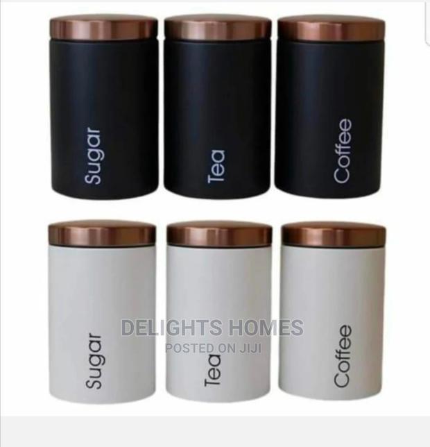 Canisters Set of 3 Alloy