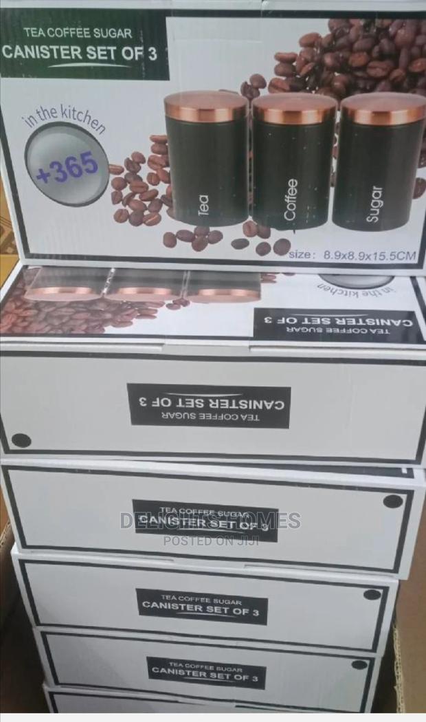 Canisters Set of 3 Alloy - thumbnail 3