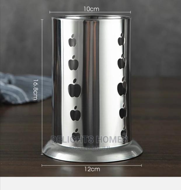*Stainless Steel Spoon Holder - thumbnail 3