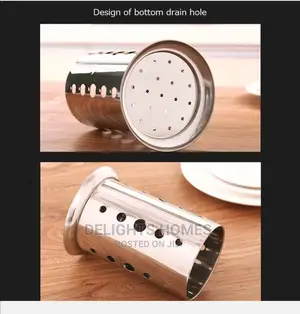 *Stainless Steel Spoon Holder