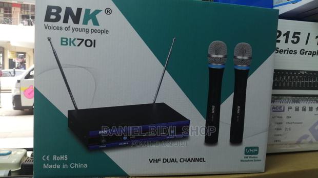 BNK BK701 VHF Dual Wireless Microphone - main view