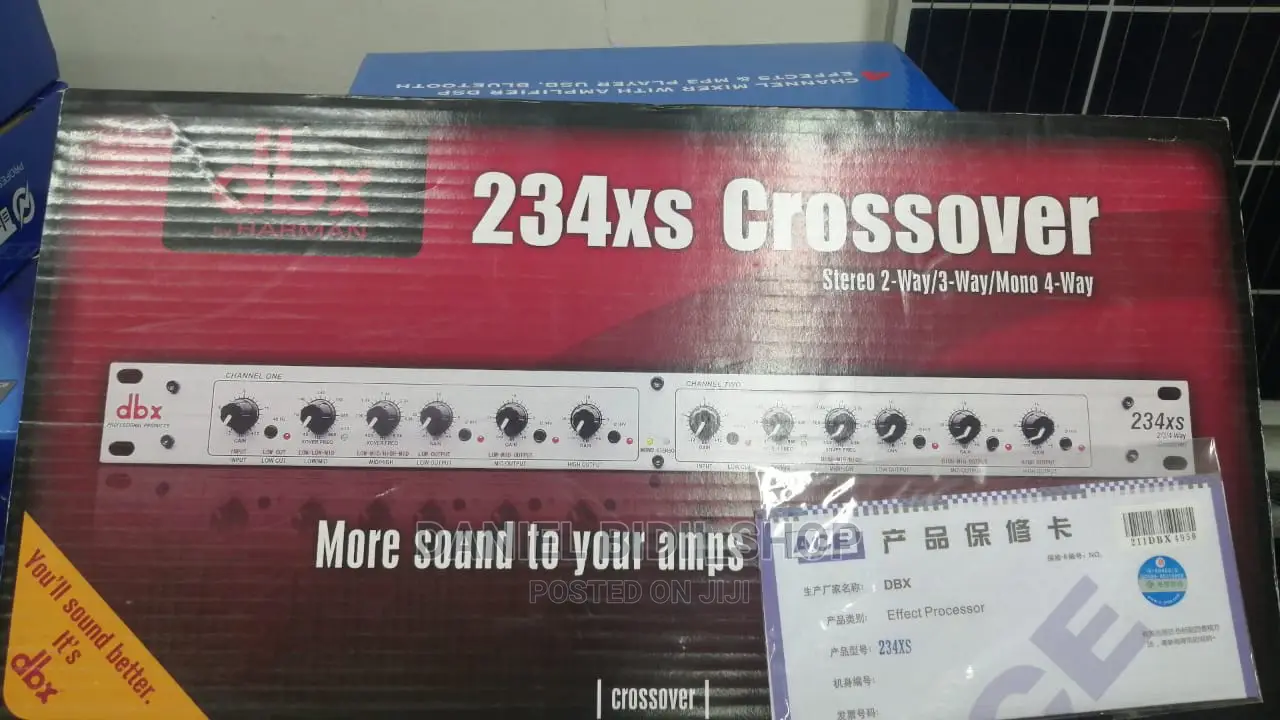 Dbx 234xs Crossover Amplifier