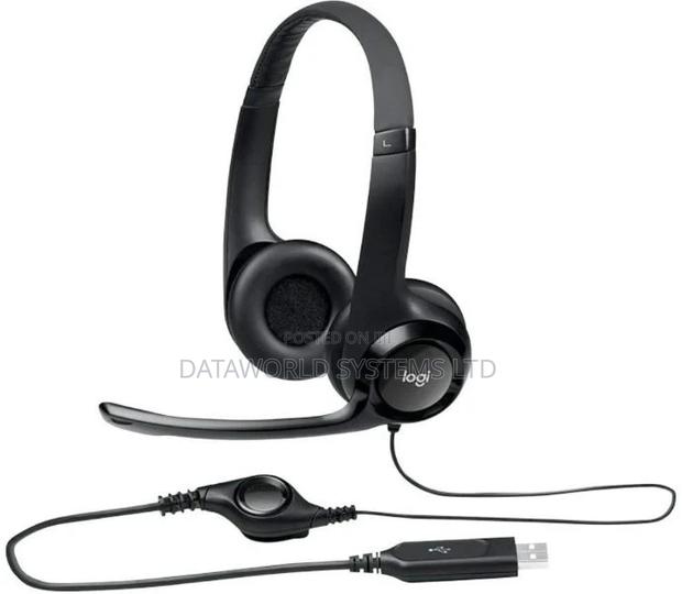 Logitech USB Headset H390 With Noise Cancelling Mic - main view