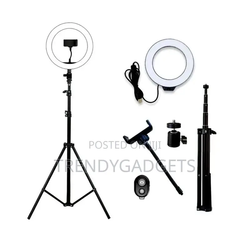 Advanced Ring Lights-10 Inches With 2 M Tripod