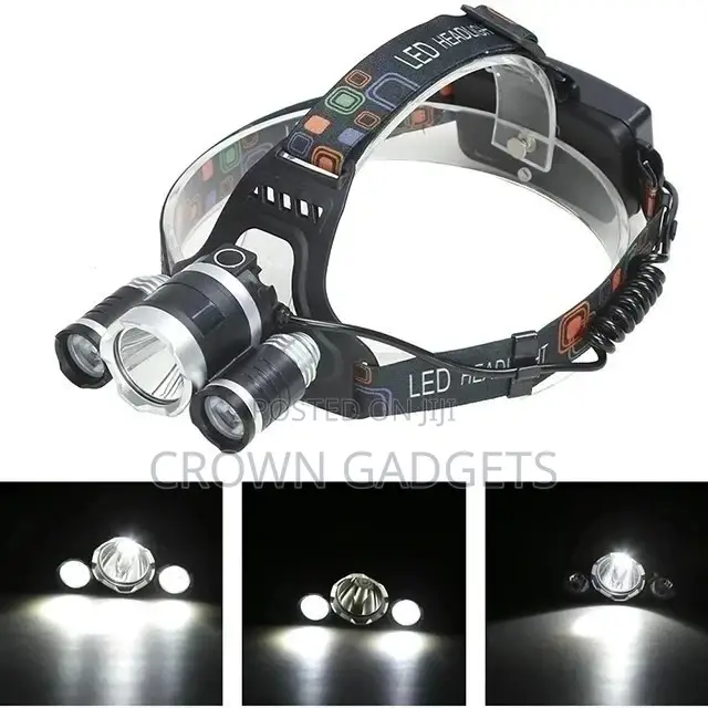 T6 Head Lamp Rechargeable 18650 Headlamp Head Torch