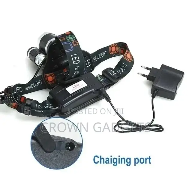 Rechargeable Headlamp 18650 and Waterproof