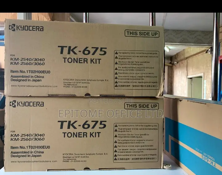 Genuine Tk 675 Kyocera Toners