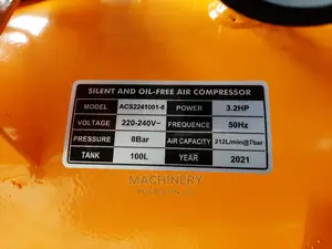 100l Oil Free/Silent Air Compressors